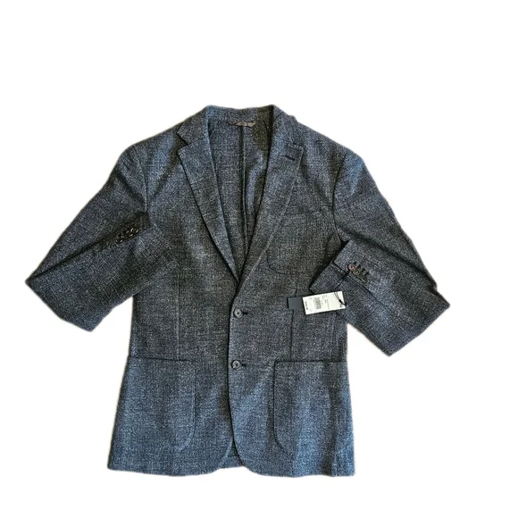 Dylan Gray Mens Classic Fit Sports Coat Blazer, Grey, Size 40R - Picture 2 of 4